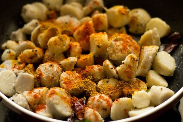 spices for arbi roast recipe
