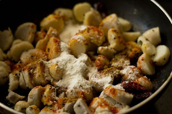 rice flour for arbi roast recipe