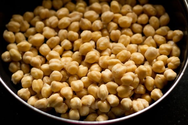 soaked chickpeas