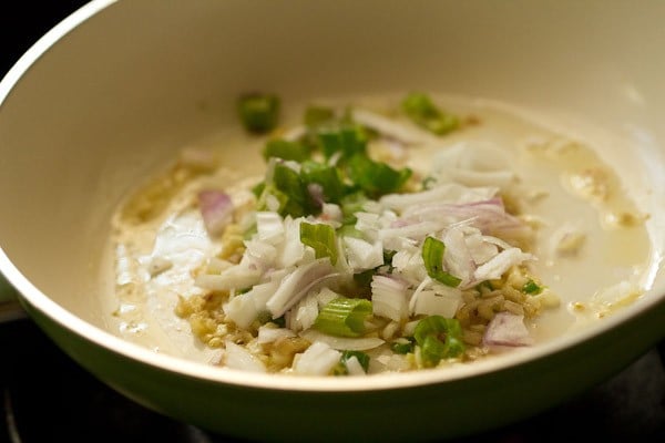 onions for veg manchurian recipe