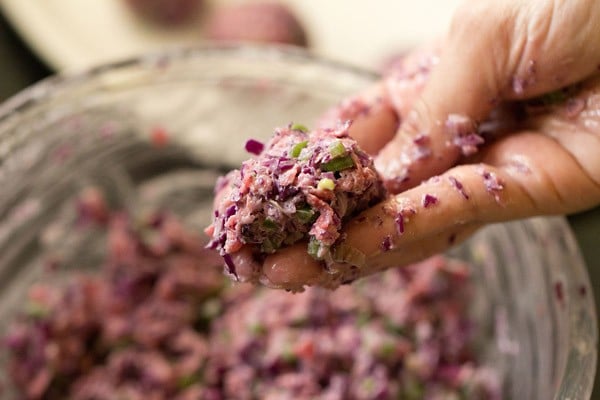 mixture for veg manchurian balls