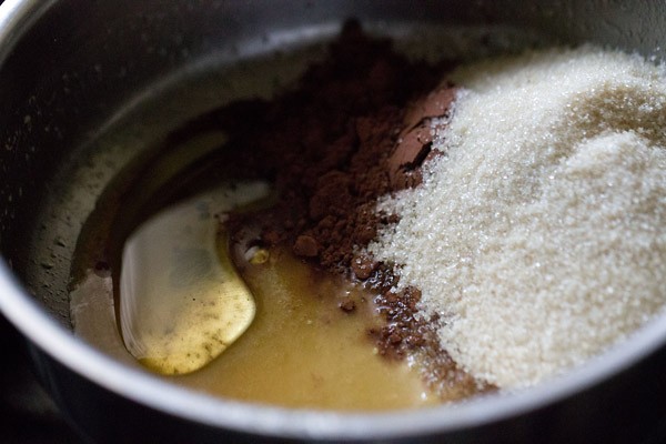chocolate icing for orange muffins recipe