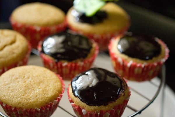 Orange Muffins Recipe  With Chocolate Glaze   - 92