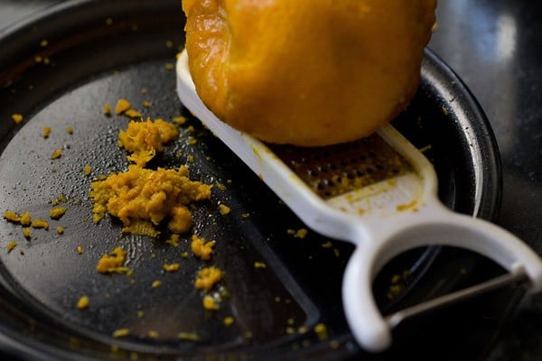 orange zest for orange muffin recipe