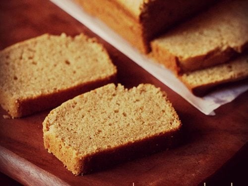 eggless pound cake recipe