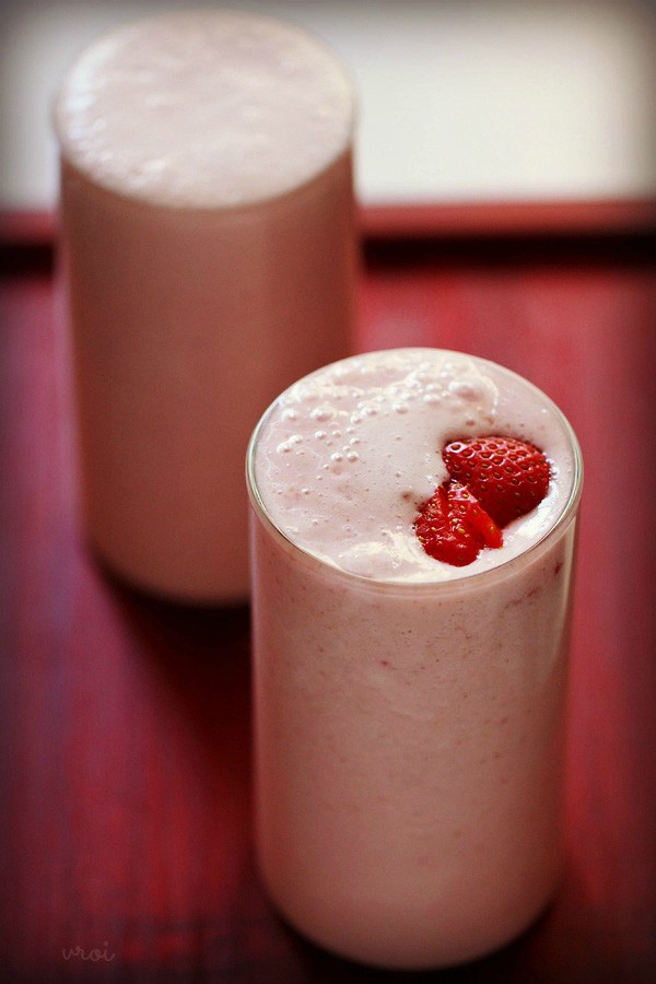 milkshake à la fraise, recette de milkshake à la fraise