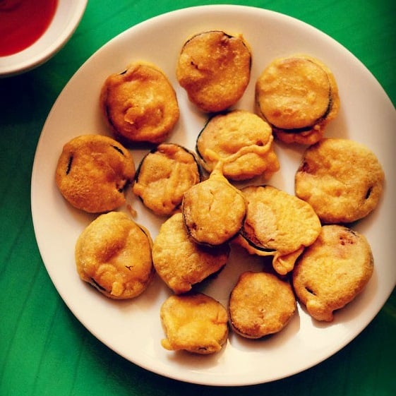 Brinjal Pakoda | Brinjal Bajji-image