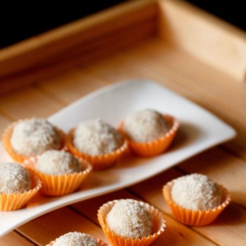 coconut ladoos with condensed milk recipe