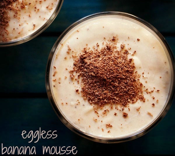 Banana Mousse Recipe, How To Make Banana Mousse