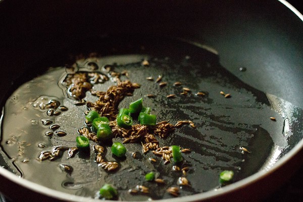 chilies for jeera aloo recipe