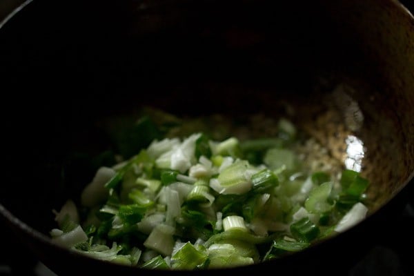 sautéed spring onions