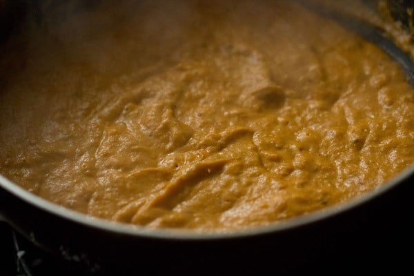 sauté paneer pasanda gravy