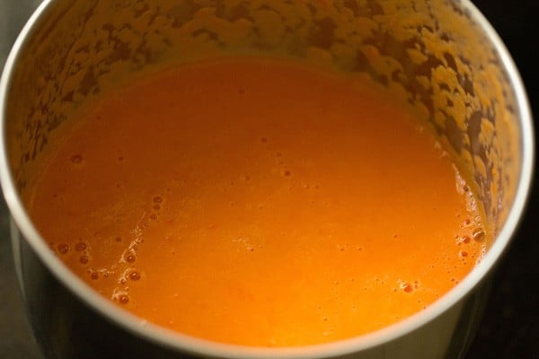 tomato puree made