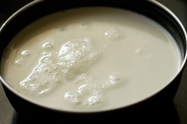 milk for milk kesari recipe
