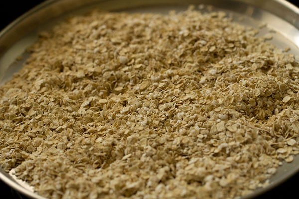 roasted oats on a plate