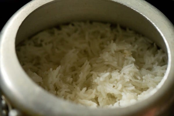 cooked rice for raw mango rice recipe