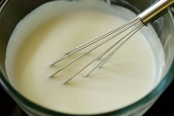 curd in a bowl