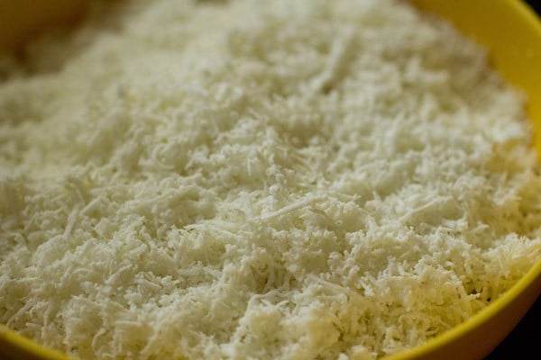 grated paneer 