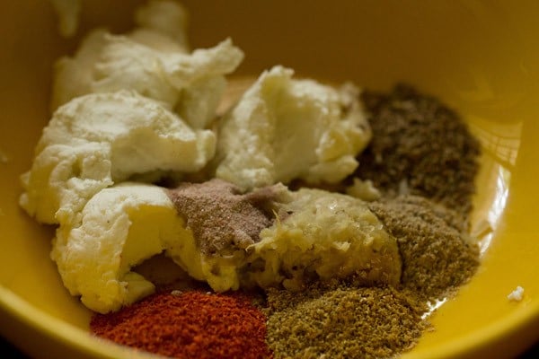 spices for mushroom tikka masala recipe