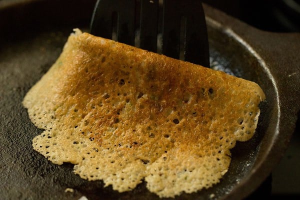 folded oats dosa