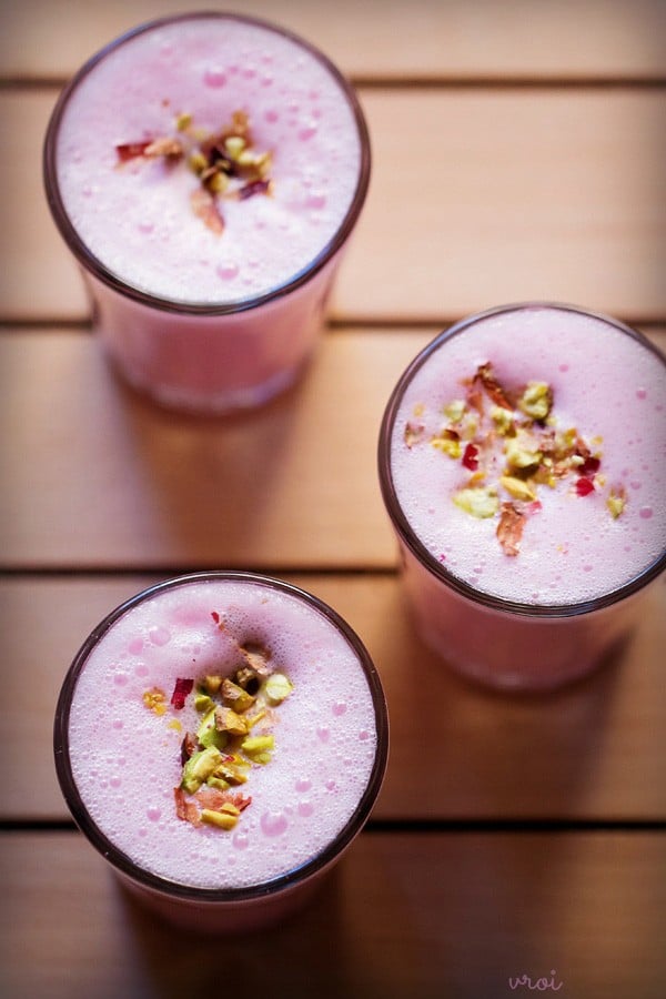 rose lassi