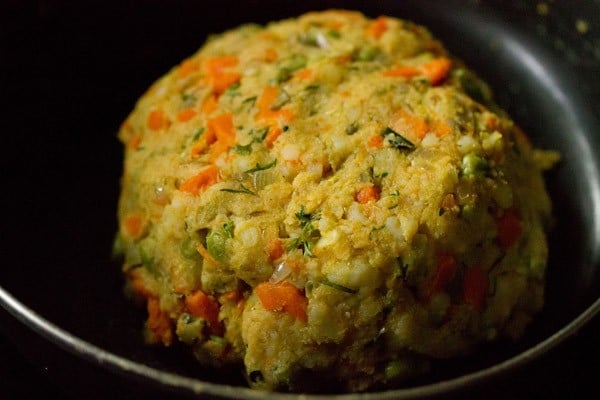 vegetable patty dough ready to make veggie burger recipe