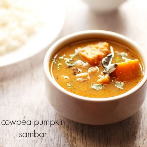 black eyed beans pumpkin sambar, lobia sambar, alasande sambar recipe