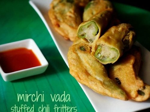 mirchi vada recipe