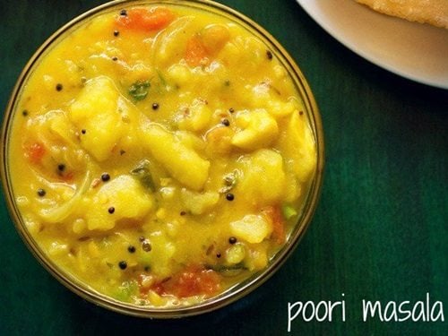 poori masala recipe