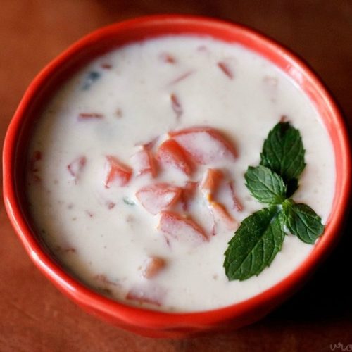 tomato raita recipe