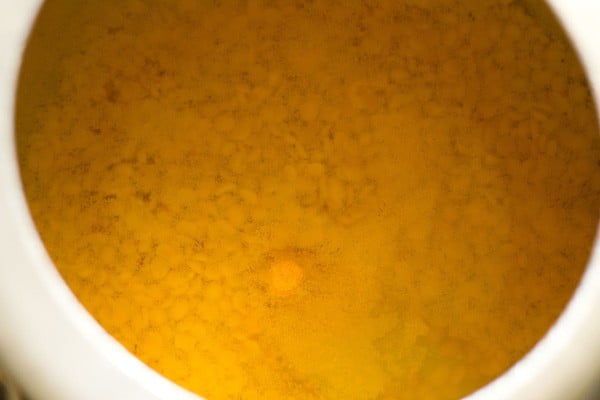 cooking tuvar dal in pressure cooker