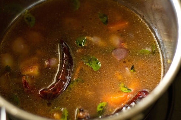 water for onion sambar recipe