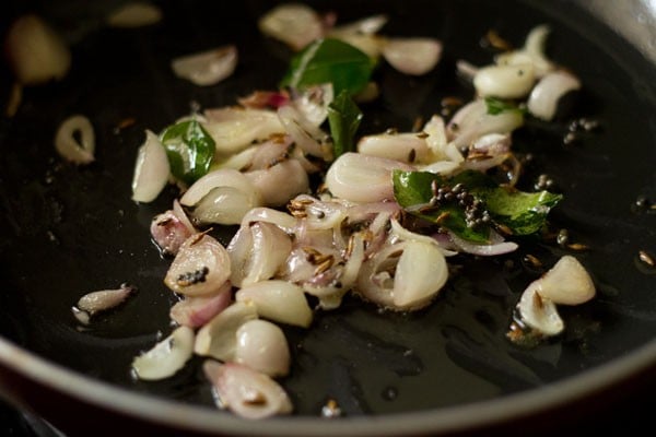 sautéing onions till translucent. 