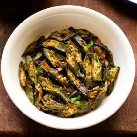 bhindi fry recipe, bhindi sabzi recipe