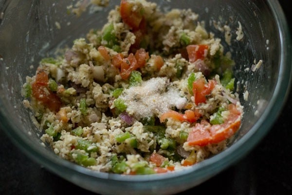 salt added to the bowl. 