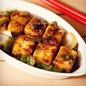 dry chilli paneer recipe, chilli paneer dry recipe