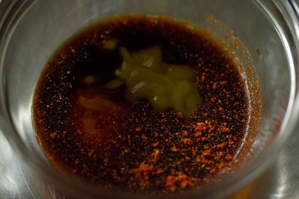 sauce for chilli paneer dry recipe