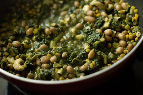 making alu chi patal bhaji recipe