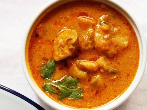 mushroom curry recipe