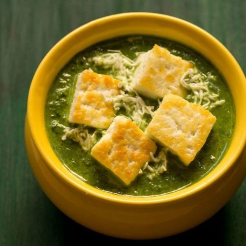 palak paneer recipe restaurant style, spinach paneer recipe