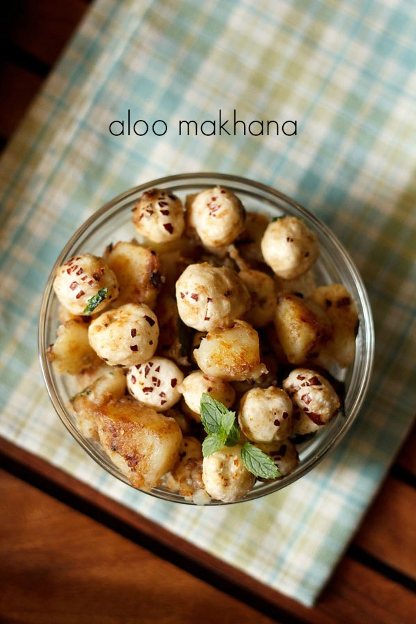 aloo makhana