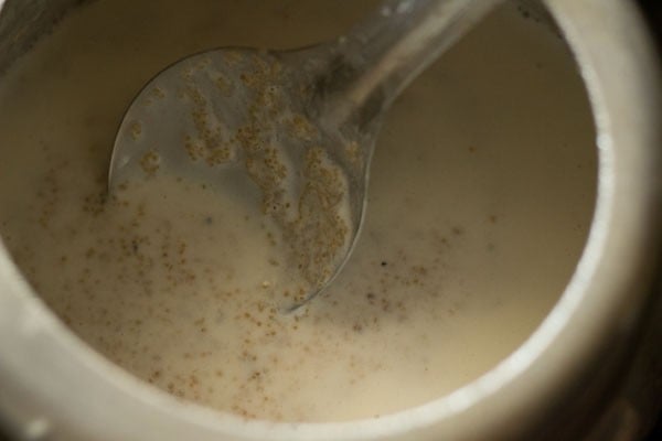 cooking amaranth kheer on sim