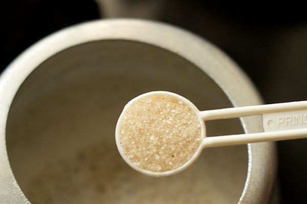 sugar added to amaranth kheer