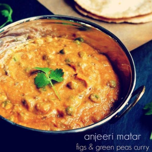anjeeri matar recipe