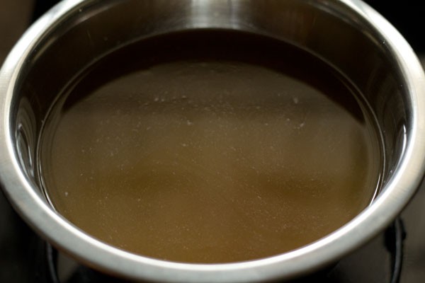 water for preparing kala jamun recipe