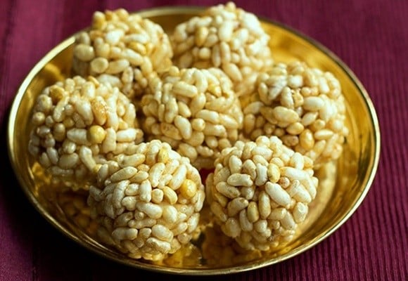 murmura ladoo recipe