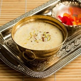 pumpkin kheer recipe, kaddu ki kheer pumpkin payasam recipe