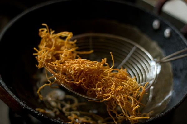 frying potato sev