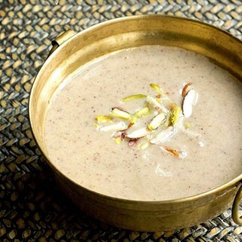 besan ki kheer recipe