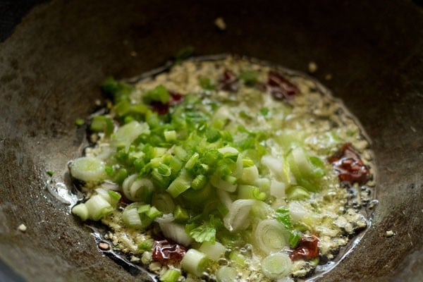 celery for chilli garlic noodles recipe